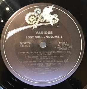 Lost Soul Volume 1 LP Plak - Görsel 3