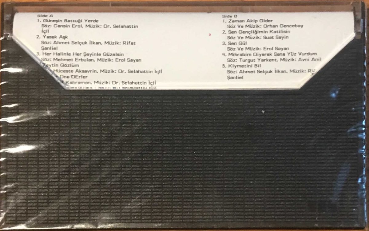 Ahmet Özhan - Güneşin Battığı Yerde Kaset Singapur Baskı - Görsel 2
