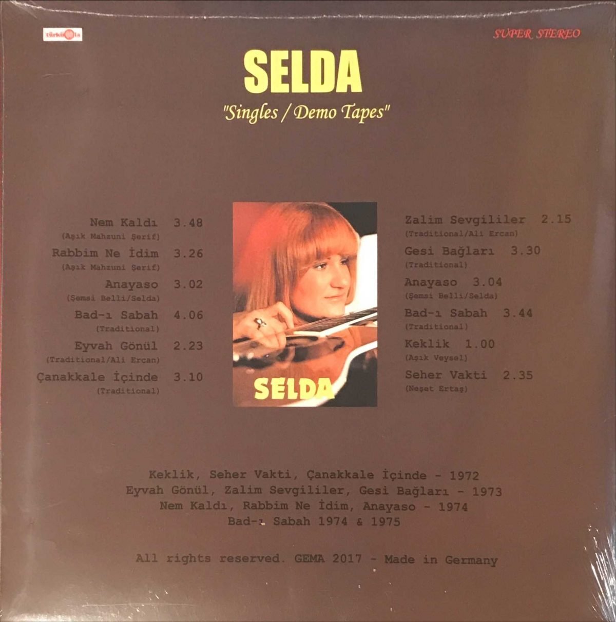 Selda – Singles and Demo Tapes LP Plak - Görsel 2