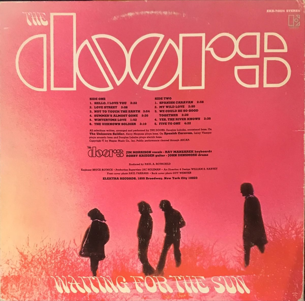 The Doors – Waiting For The Sun LP Plak - Görsel 2