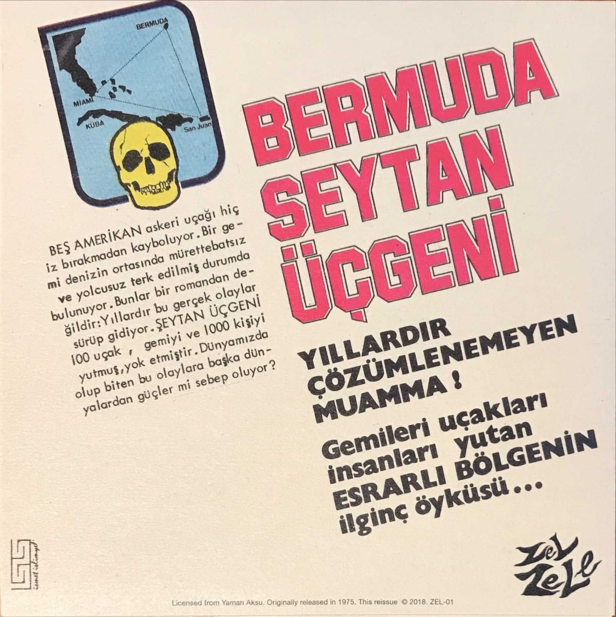 Ümit Aksu Orkestrası – Bermuda Şeytan Üçgeni 45lik Plak - Görsel 2