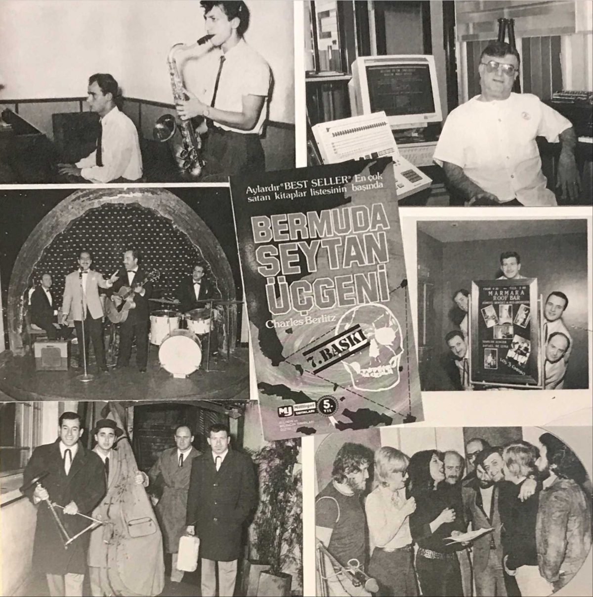 Ümit Aksu Orkestrası – Bermuda Şeytan Üçgeni 45lik Plak - Görsel 3