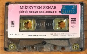 Müzeyyen Senar ‎– Çilingir Sofrası 1990 (Oturak Alemi) Kaset - Görsel 3