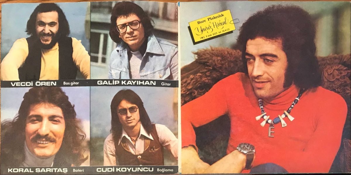 Edip Akbayram & Dostlar ‎– Kolum Nerden Aldin Zinciri / Gam Üstüne Gam Yapilir 45lik Plak - Görsel 4