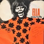 Ella Fitzgerald – Savoy Truffle / Knock On Wood 45lik Plak (Betül Atlı Çizim Kapak)