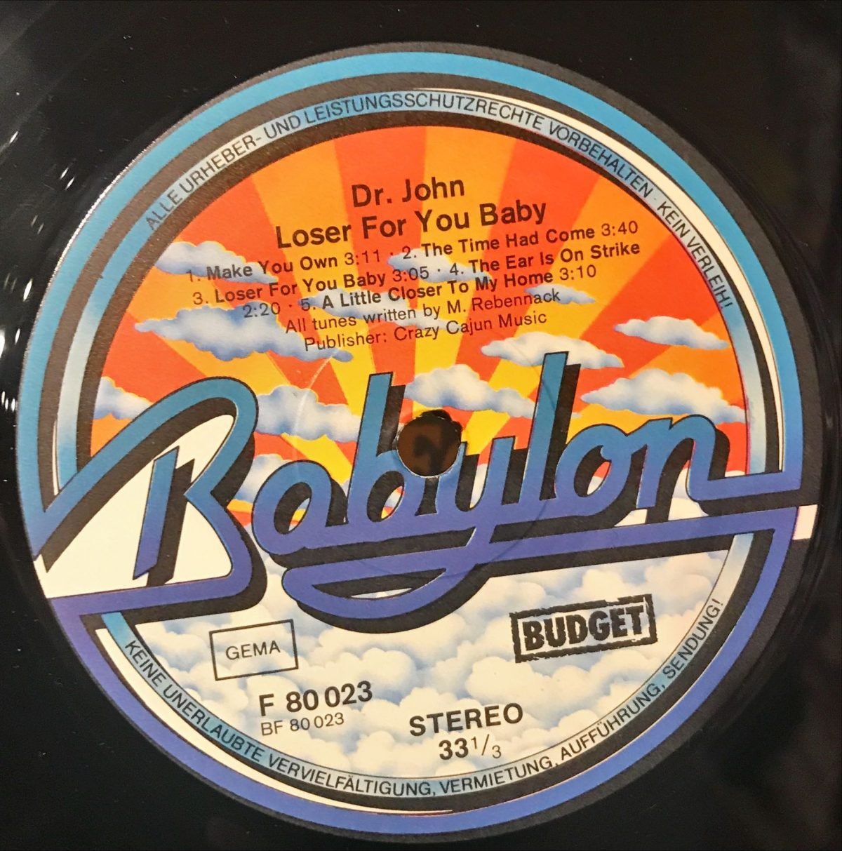 Dr. John – Loser For You Baby LP Plak - Görsel 2