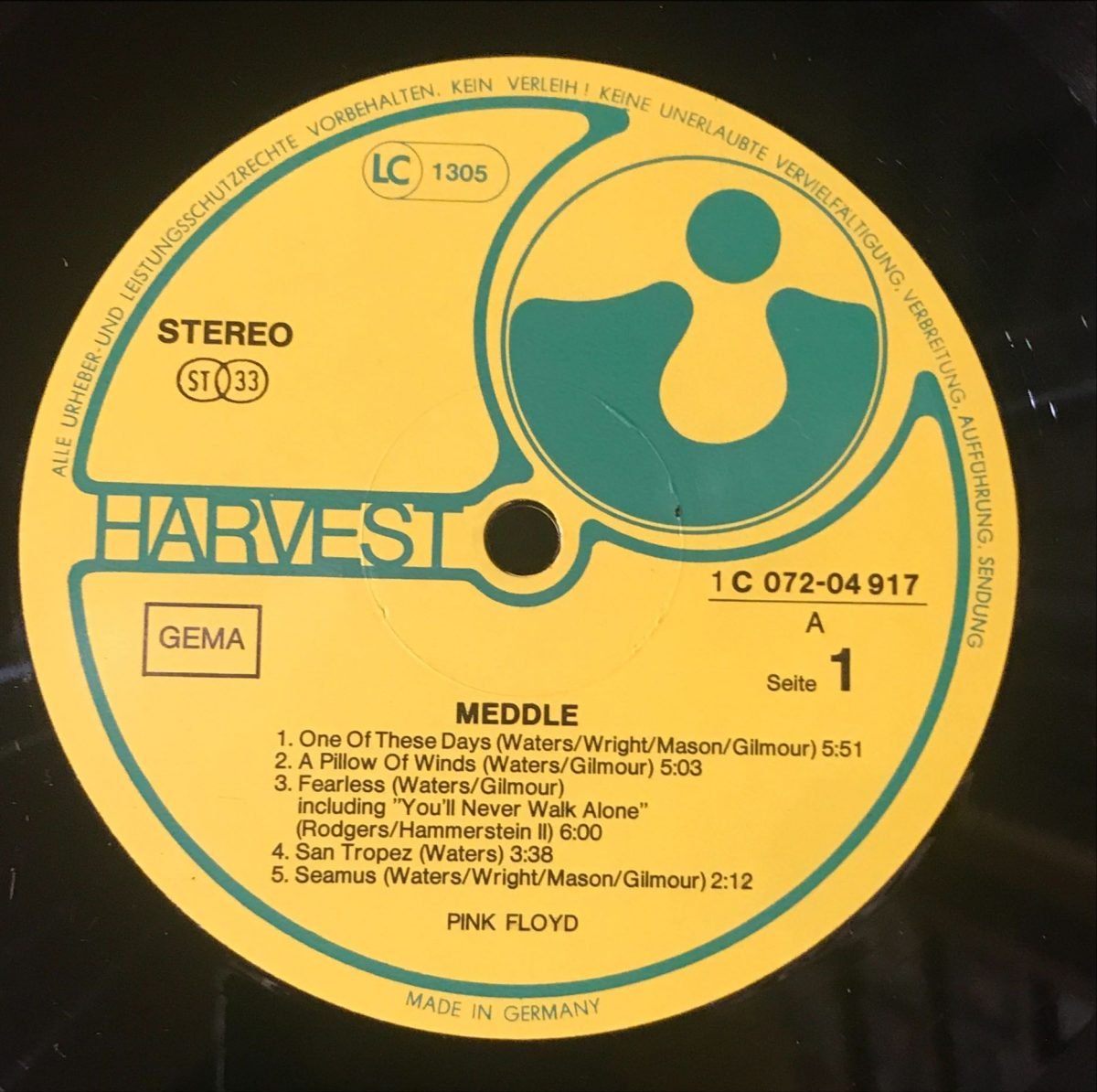 Pink Floyd – Meddle LP Plak - Görsel 3