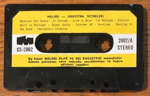Melodi Orkestra – Melodi Orkestra Seçmeleri Kaset - Görsel 3