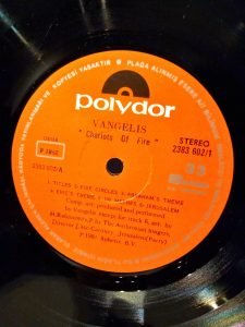Vangelis ‎– Chariots Of Fire LP Plak - Görsel 3
