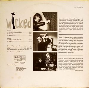 Motor Weirdos – Wicked Mini Albüm Plak - Görsel 3