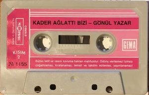 Gönül Yazar – Kader Ağlattı Bizi Alman Baskı Kaset - Görsel 2