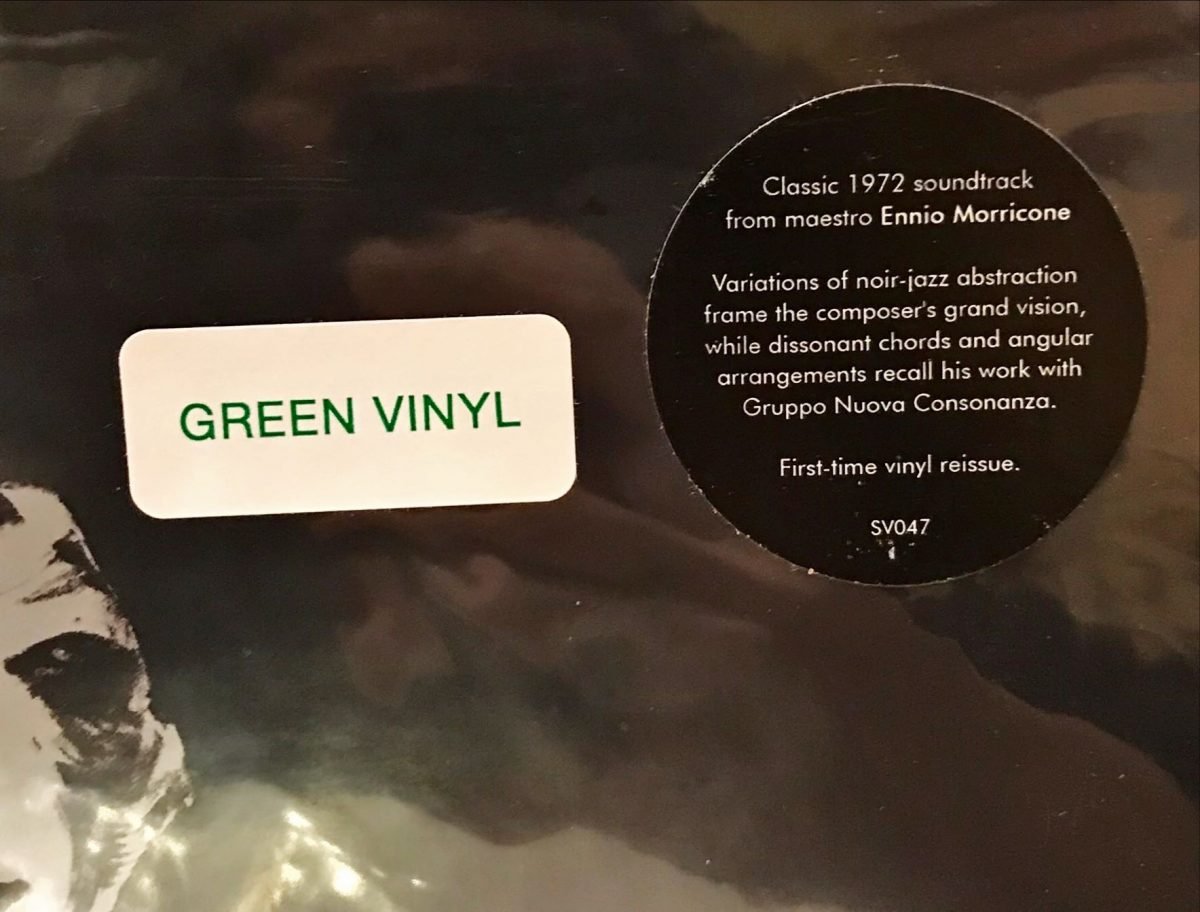 Ennio Morricone – Un Uomo Da Rispettare LP Renkli Plak - Görsel 3