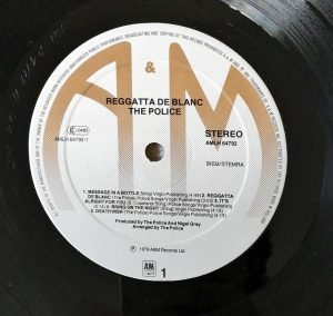 The Police – Reggatta De Blanc LP Plak - Görsel 3