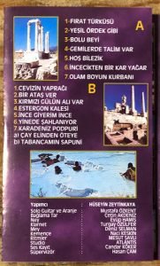 Mustafa Özkent ‎– Turkish Folk Guitar 6 - Instrumental Kaset - Görsel 2