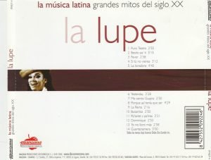 La Lupe – La Música Latina. Grandes Mitos Del Siglo XX: La Lupe CD - Görsel 2