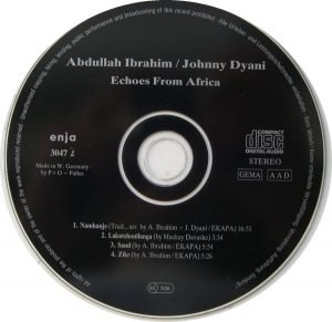 Abdullah Ibrahim / Johnny Dyani – Echoes From Africa CD - Görsel 3