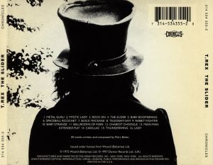 T. Rex – The Slider CD - Görsel 2
