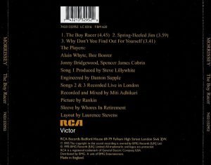 Morrissey – The Boy Racer CD - Görsel 2