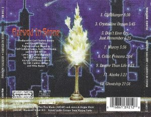 Shadow Gallery – Carved In Stone CD - Görsel 2