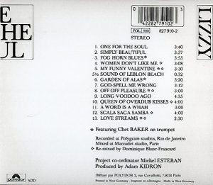 Lizzy Mercier Descloux ‎– One For The Soul CD - Görsel 2