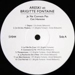 Areski Et Brigitte Fontaine – Je Ne Connais Pas Cet Homme LP Plak - Görsel 3