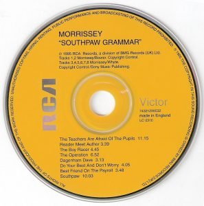 Morrissey – Southpaw Grammar CD - Görsel 3