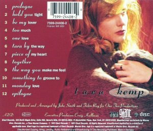 Tara Kemp – Tara Kemp CD - Görsel 2