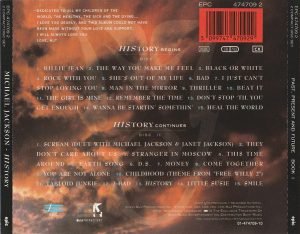 Michael Jackson – HIStory - Past, Present And Future - Book I 2CD BOX - Görsel 2