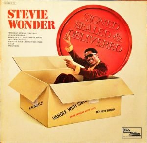 Stevie Wonder ‎– Signed Sealed & Delivered LP Plak