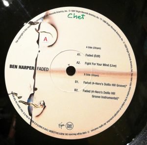 Ben Harper – Faded 12'' Maxi Single Plak - Görsel 2