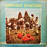 The Romanian Folk Music Ensemble – Rapsodia Română ‎LP Plak