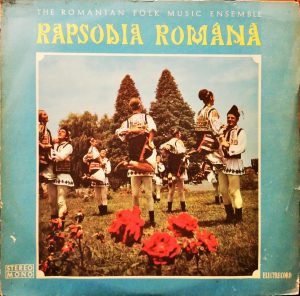 The Romanian Folk Music Ensemble – Rapsodia Română ‎LP Plak
