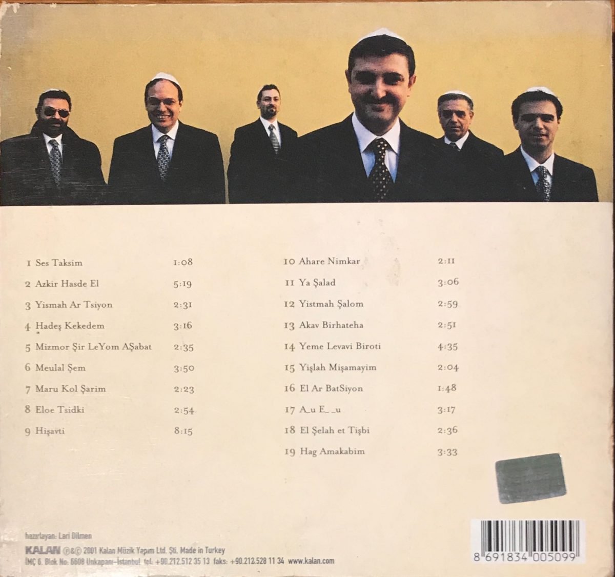 Maftirim ‎– Judeo - Sufi Connection (Unutulan Yahudi-Sufi Geleneği) CD Digipack - Görsel 2