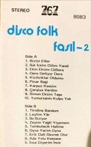 Bizim Pop Fasılcılar ‎– Disco Folk Fasıl 2 Kaset Singapur Baskı - Görsel 2