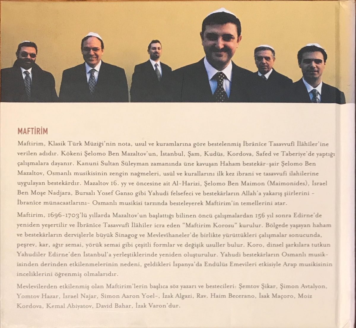 Maftirim ‎– Judeo - Sufi Connection (Unutulan Yahudi-Sufi Geleneği) CD Digipack - Görsel 3