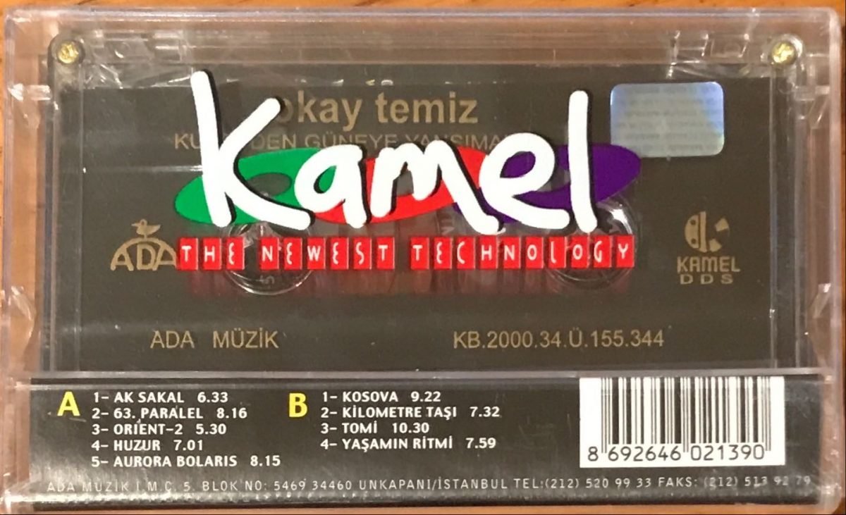 Okay Temiz ‎– Kuzeyden Güneye Yansımalar Kaset - Görsel 2
