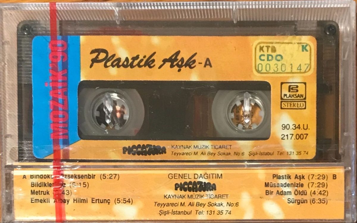 Mozaik ‎– Plastik Aşk Kaset - Görsel 2
