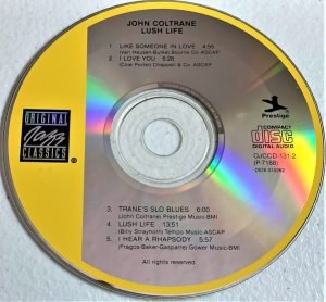 John Coltrane – Lush Life CD - Görsel 3