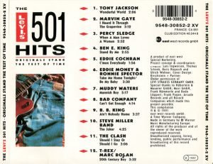 The Levi's 501 Hits CD - Görsel 2