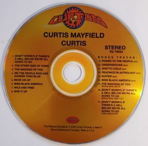 Curtis Mayfield – Curtis CD - Görsel 3