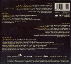 Michael Jackson ‎– Tour Souvenir Pack 4 x CD Single Box Set - Görsel 2