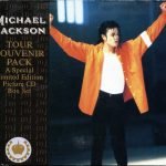 Michael Jackson ‎– Tour Souvenir Pack 4 x CD Single Box Set