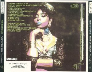 Technotronic – Pump Up The Jam CD - Görsel 2