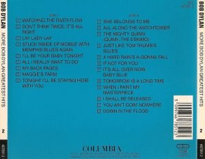 Bob Dylan – More Bob Dylan Greatest Hits 2 CD Box Set - Görsel 2