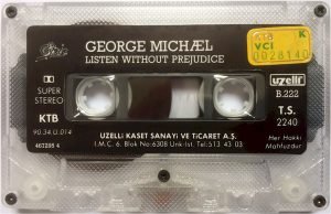 George Michael ‎– Listen Without Prejudice Vol.1 Kaset - Görsel 4