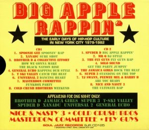 Big Apple Rappin' (The Early Days Of Hip-Hop Culture In New York City 1979-1982) 2 CD Slipcase - Görsel 2