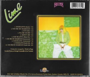 Lime ‎– Your Love CD Slipcase - Görsel 3