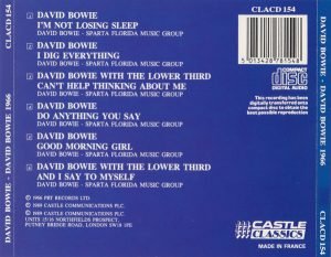 David Bowie – David Bowie 1966 CD - Görsel 2