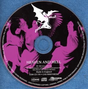 Black Sabbath ‎– Heaven And Hell CD - Görsel 3