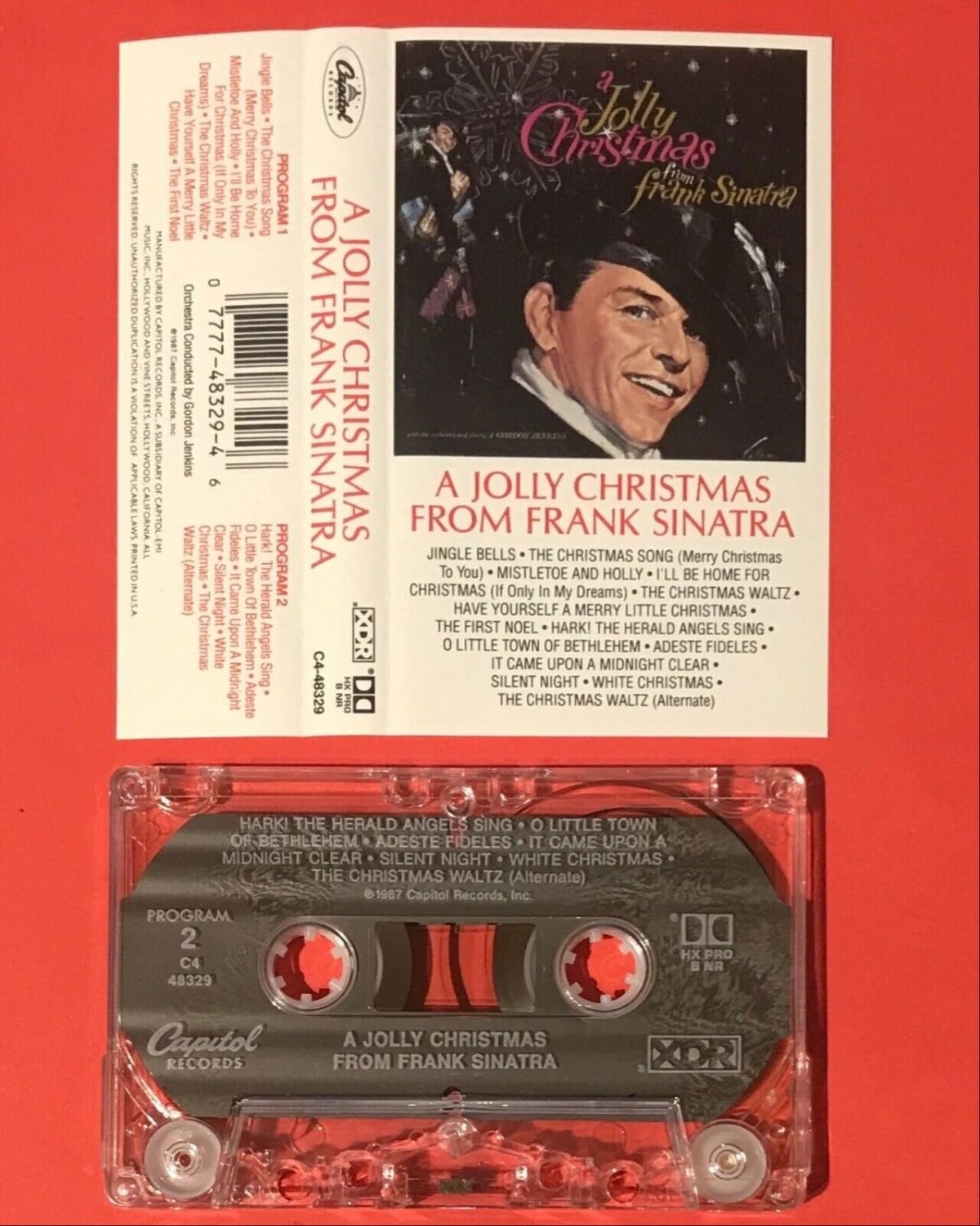 Frank Sinatra ‎– A Jolly Christmas From Frank Sinatra Kaset - Görsel 3